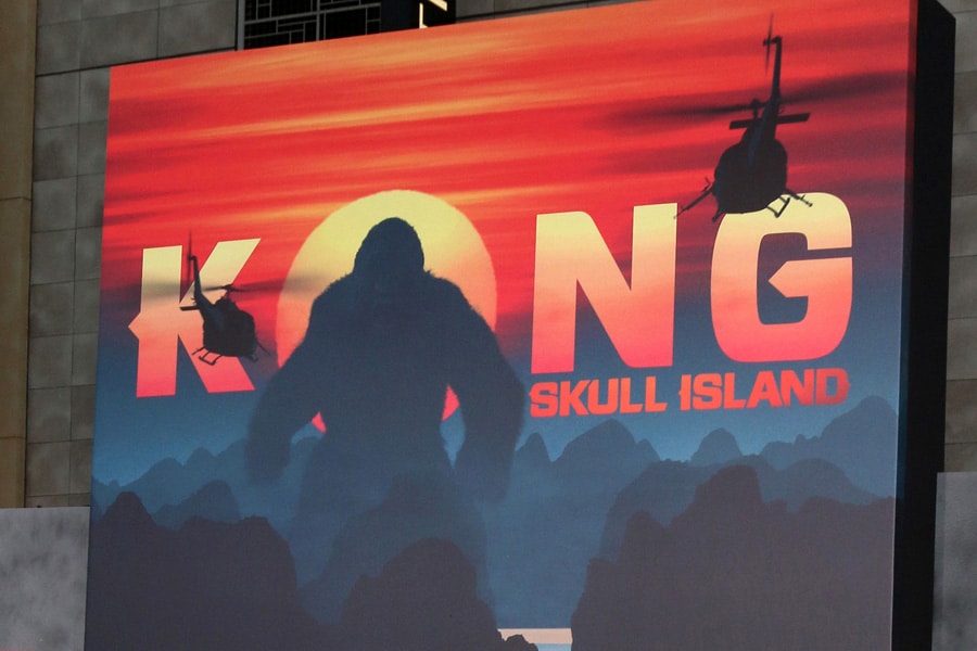 Giant Ape Footprints Appear To Promote Kong: Skull Island