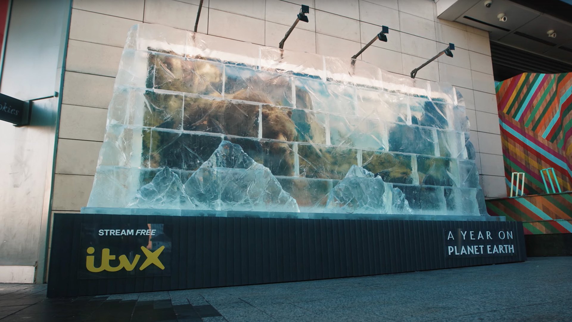 ITVX Ice Billboard