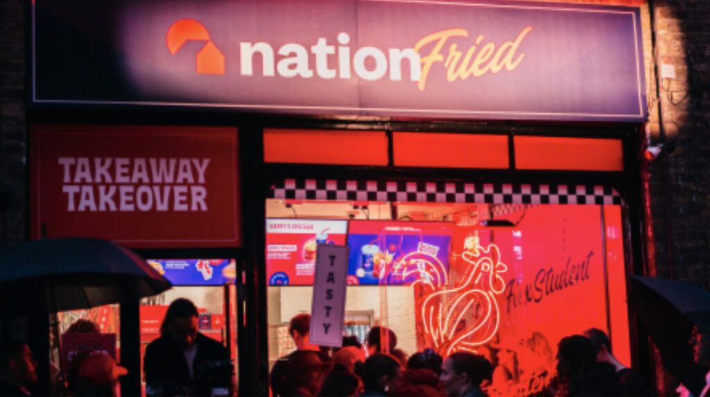 NationFried: Targeted Pop-Up Experience