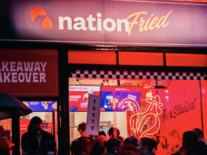 NationFried: Targeted Pop-Up Experience